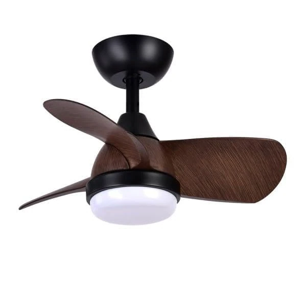 Zarivy DC 24W 3 Blade Fan 2400LM 6 Speeds 3000-4500-6000K with Remote Control, Memory and Timer for Efficient HVAC