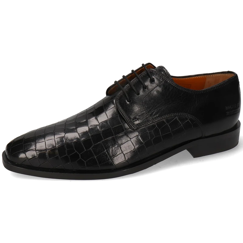 Melvin & Hamilton Derby Shoes Men's Alex 1, Black, 10 UK - Image 1