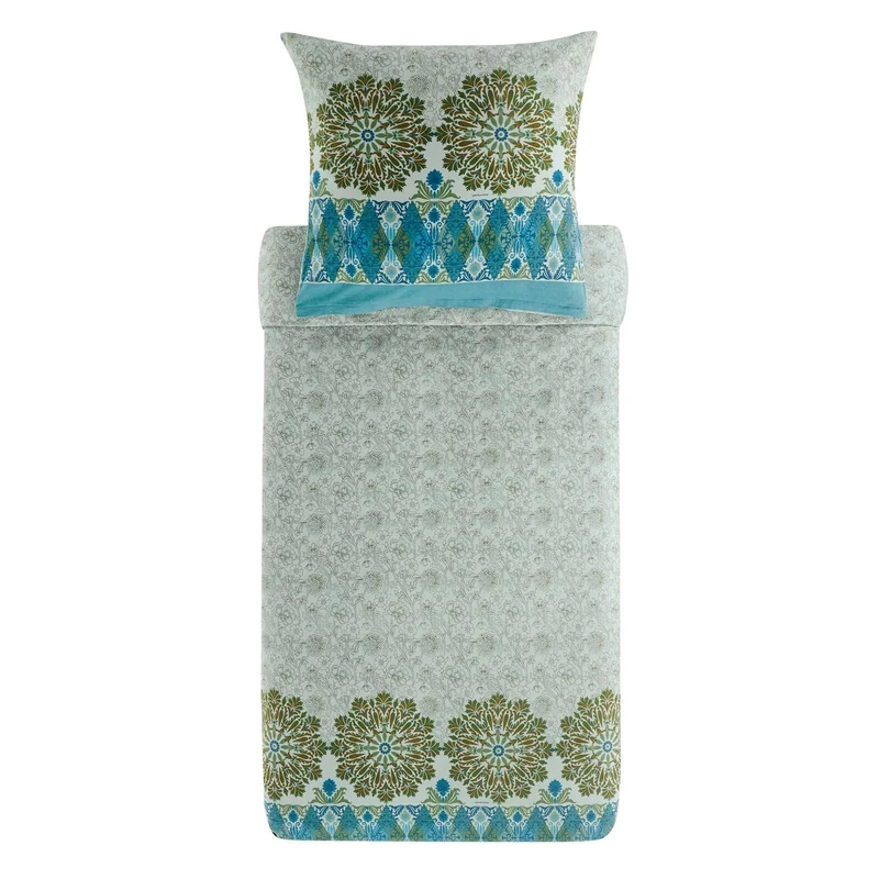 Bassetti Sigurta V1 Flannel Bed Linen 1 Duvet Cover 155 x 220 cm + 1 Pillowcase 80 x 80 cm