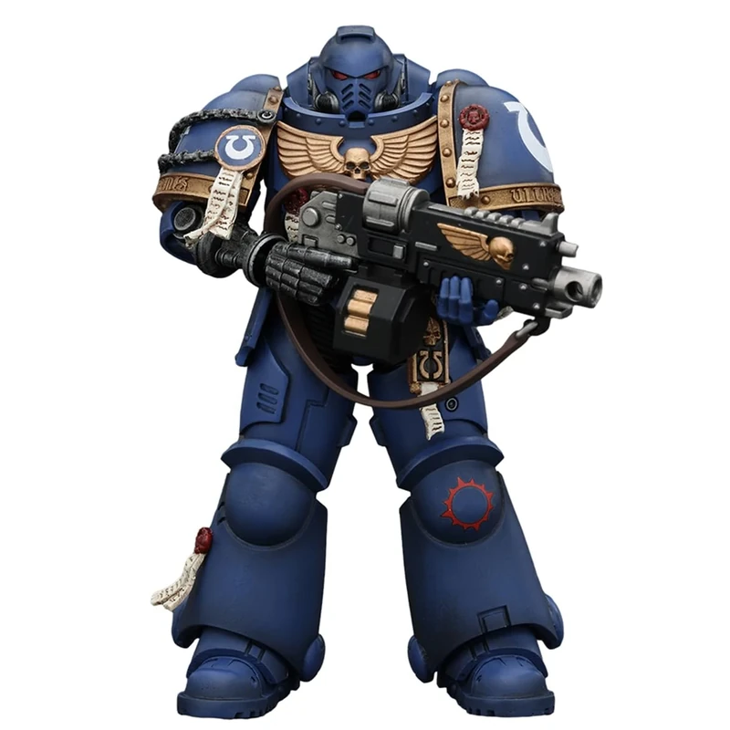 HiPlay JOYTOY Warhammer 40K Space Marines 2 - Uitramarines Brother Chairon JT00072, Game Special Limited Edition, 1/18 Scale Collectible Action Figure