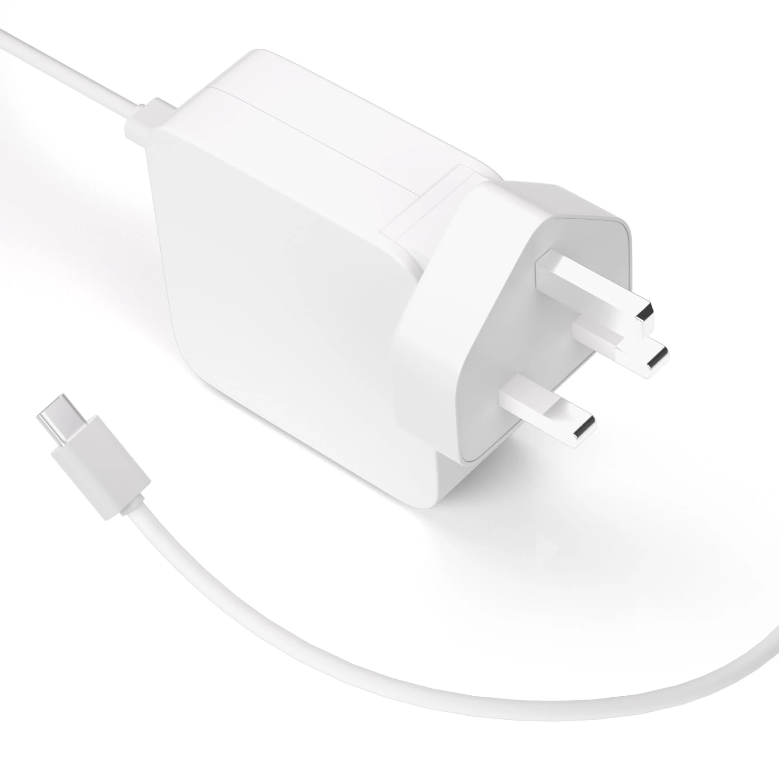 65W USB C Charger for Samsung Galaxy Book (White)