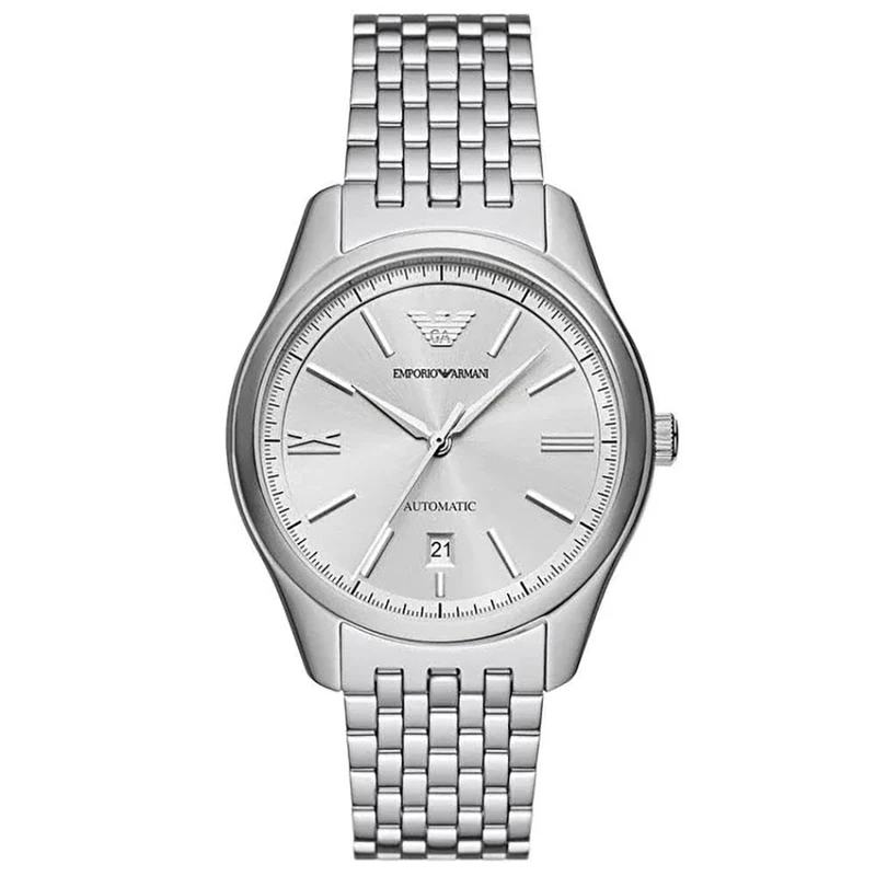 Emporio Armani Men's Analog Automatic Watch with Stainless Steel Strap AR60076