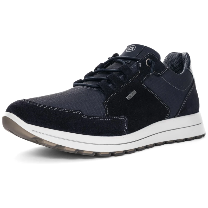 ARA Men Matteo Sneaker, Blue, 12.5 UK