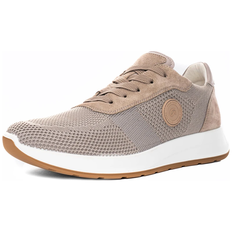 ARA Men's Matteo Sneaker, Pebble Nebbia, 8 UK