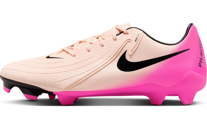 NIKE FD6723-800 Phantom GX 2 Academy Men Crimson Tint/Black-Pink Blast UK 8.5