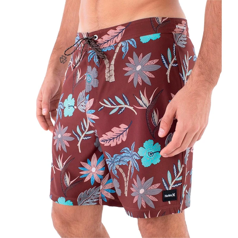 Hurley Men's Phantom-eco Classic 18" Swim Trunks, Matador, 32