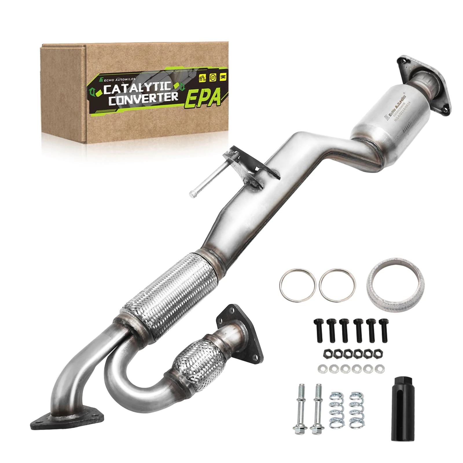 ECHO AUTOMILES Rear Catalytic Converter Compatible with Nissan Pathfinder 2013 2014 2015 QX60 2014-2020 JX35 2013 3.5L Catalytic Converter Compatible with EPA 643144 18539