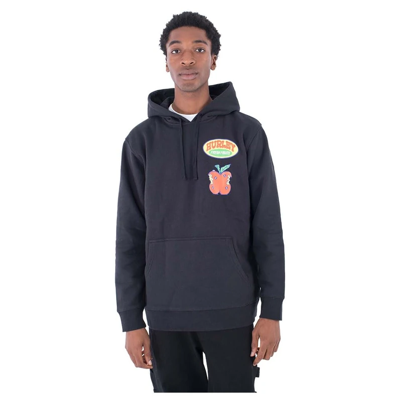 Hurley Marcus Pullover Hoodie Men, Black, L