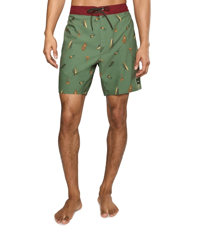 Hurley Men's Swim Trunks, Malverde, 26