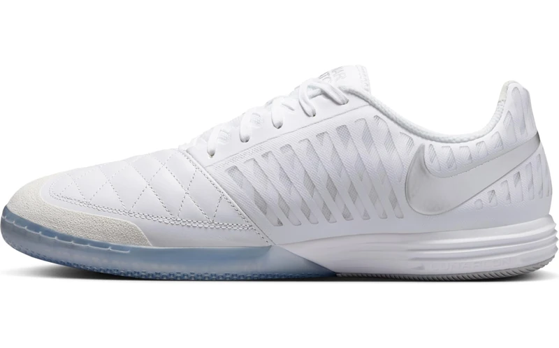 NIKE Lunar Gato II IC White/Chrome 4.5 UK