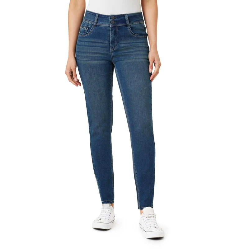 Angels Forever Young Women's Curvy Skinny Jeans, Victoria, 6 - Image 1