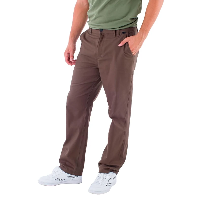 Hurley Men's Icon Relaxed Pant, Olive, 32 - Image 1