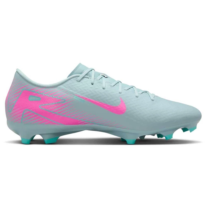 Nike Men's Zoom Vapor 16 Academy FG/MG Football Shoe, Ocean Cube/Pink Blast, 8.5