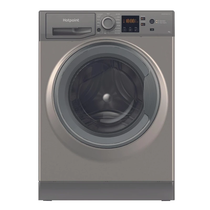 Hotpoint AntiStain 9kg 1400rpm Washing Machine - Graphite