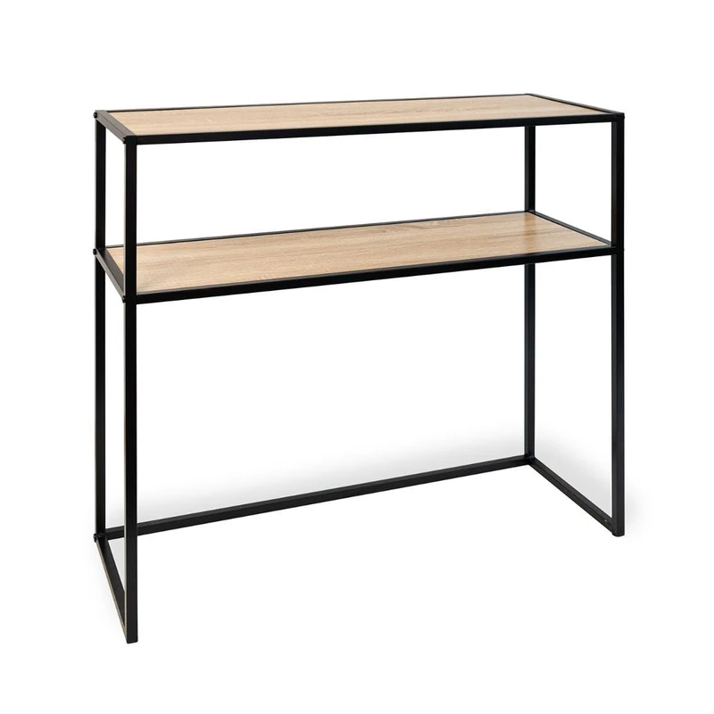 VINTHERA Moa Multifunctional Console with 2 Shelves, 78 x 27 x 77 cm