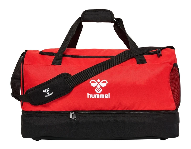 hummel Unisex Hmlcore 2.0 W. SC Sports Bag, True Red/Black, Large
