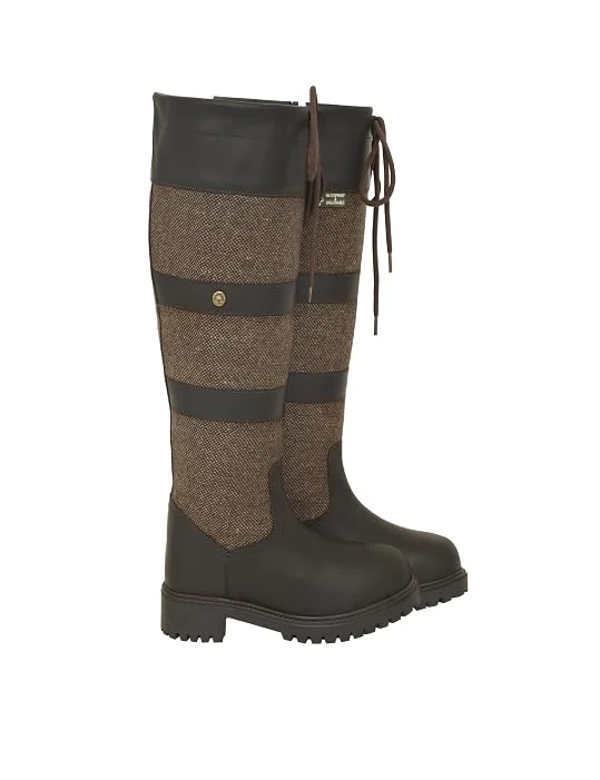 Cabotswood Women's Gatcombe 2 Oak/Tweed Waterproof and Breathable Country Boot Equestrian, 7 UK