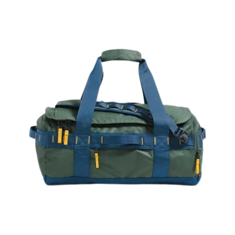 The North Face Unisex Base Camp Voyager 42L Duffel, Duck Green/Shady Blue