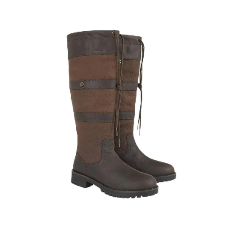 Cabotswood Amberley Junior Children's Country Boot Waterproof and Breathable Oak/Bison Equestrian, 13 UK Child