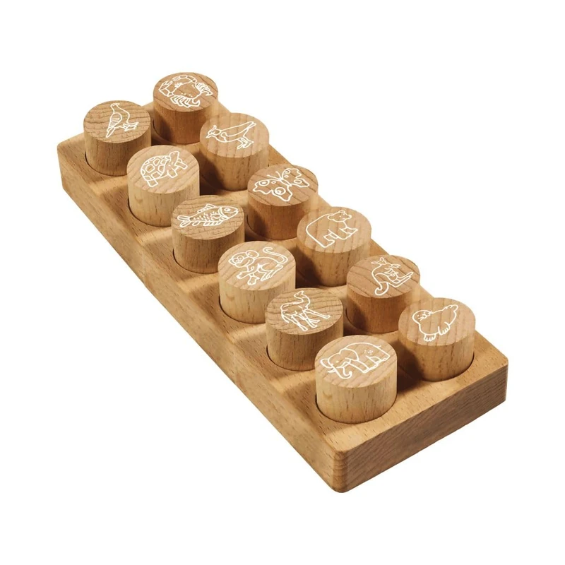 Woodies Set - Exotic Animals