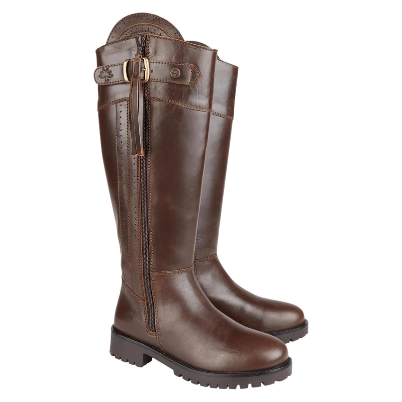 Cabotswood Women's Wincanton 2 Chestnut Waterproof and Breathable Full Height Country Zip Boot Equestrian, 6.5 UK