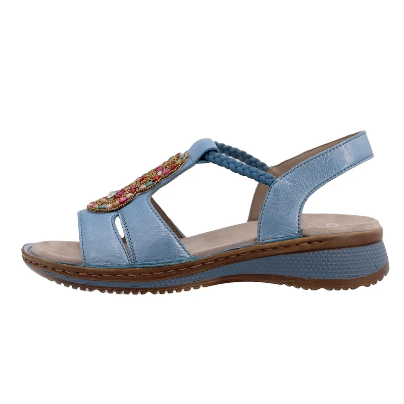 ARA Women's Hawaii Sandals, Azzuro, 2/2.5 UK