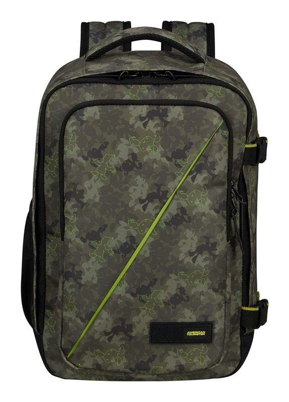 American Tourister Take2Cabin Disney - Ryanair Underseat Cabin Bag, 25 x 20 x 40 cm, 24 L, Multicolour (Donald Duck Camo)