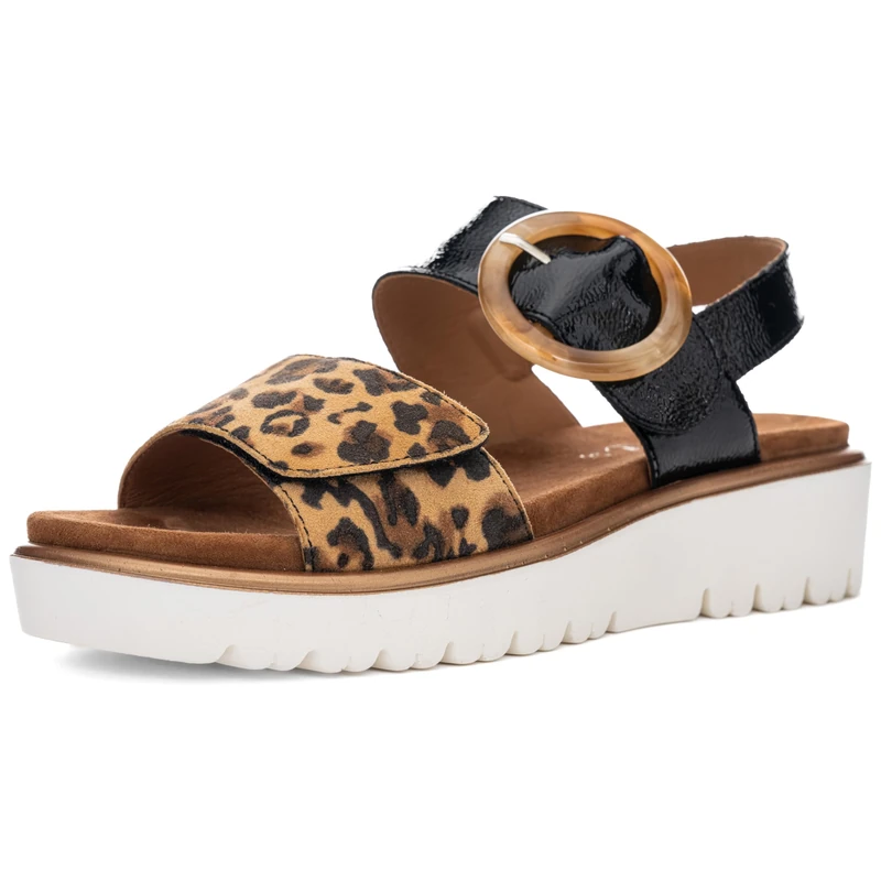 ARA Bilbao Women's Sandals, Black, 39 EU