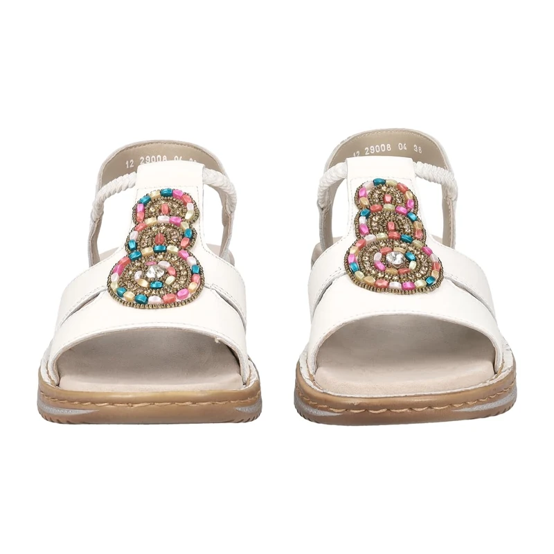 ARA Women's Hawaii Sandals, White, 7-7.5 UK