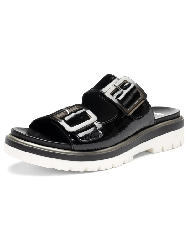 ARA Women's Malaga Sandals, black, 4.5 UK
