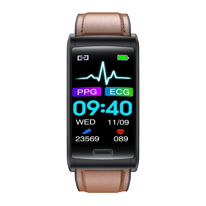 WATCHMARK Smartwatch Cardio One Slim Brown, One size - Image 1