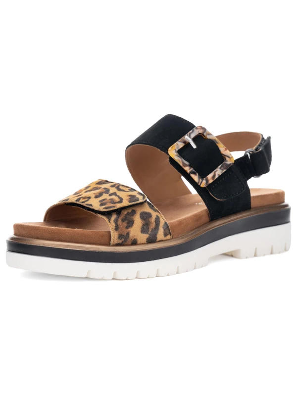 ARA Women's Malaga Sandals, Black (natural black), 9 UK