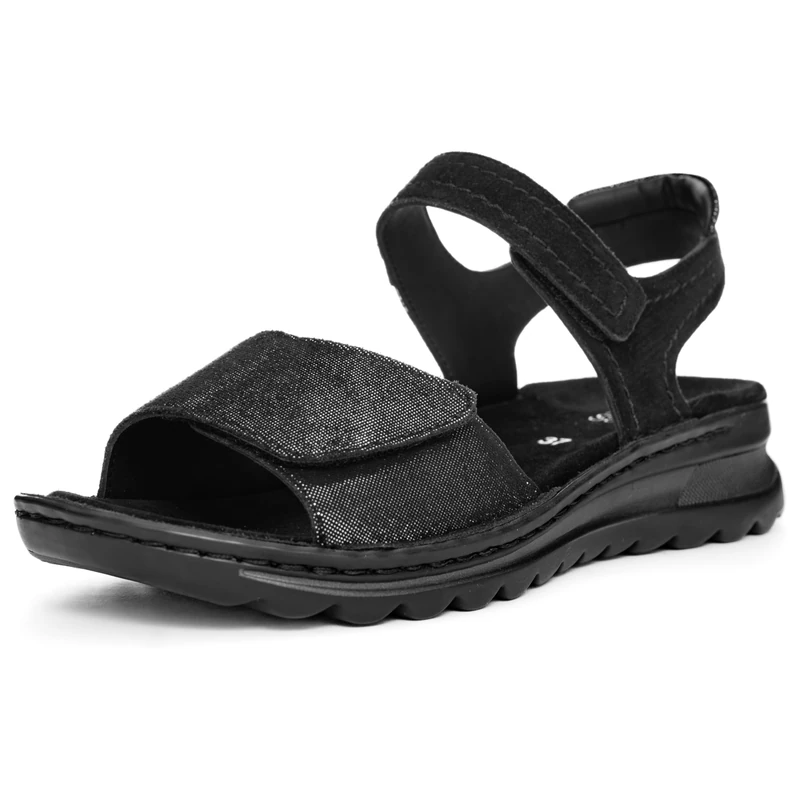 ARA Women's Tampa Sandals, black, 8.5 UK