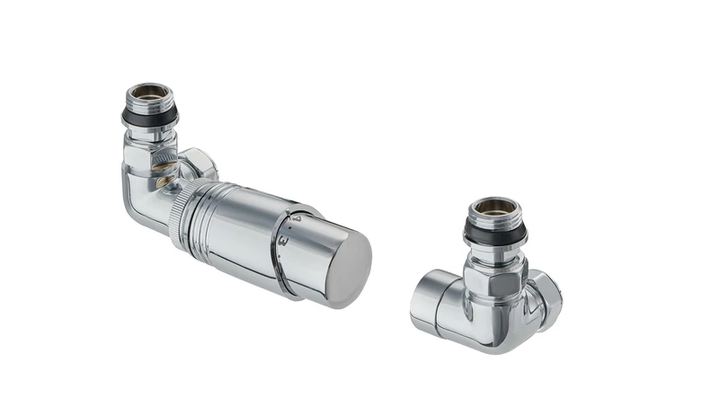 Terma Radiator Valves, Chrome