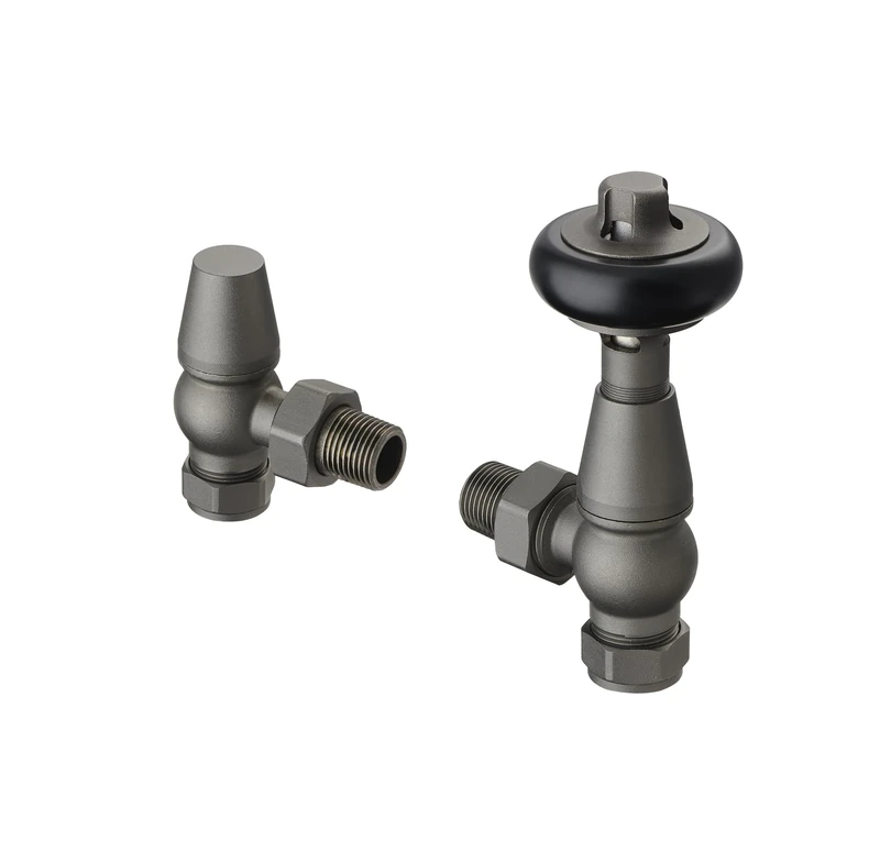 Terma Radiator Valves, Pewter