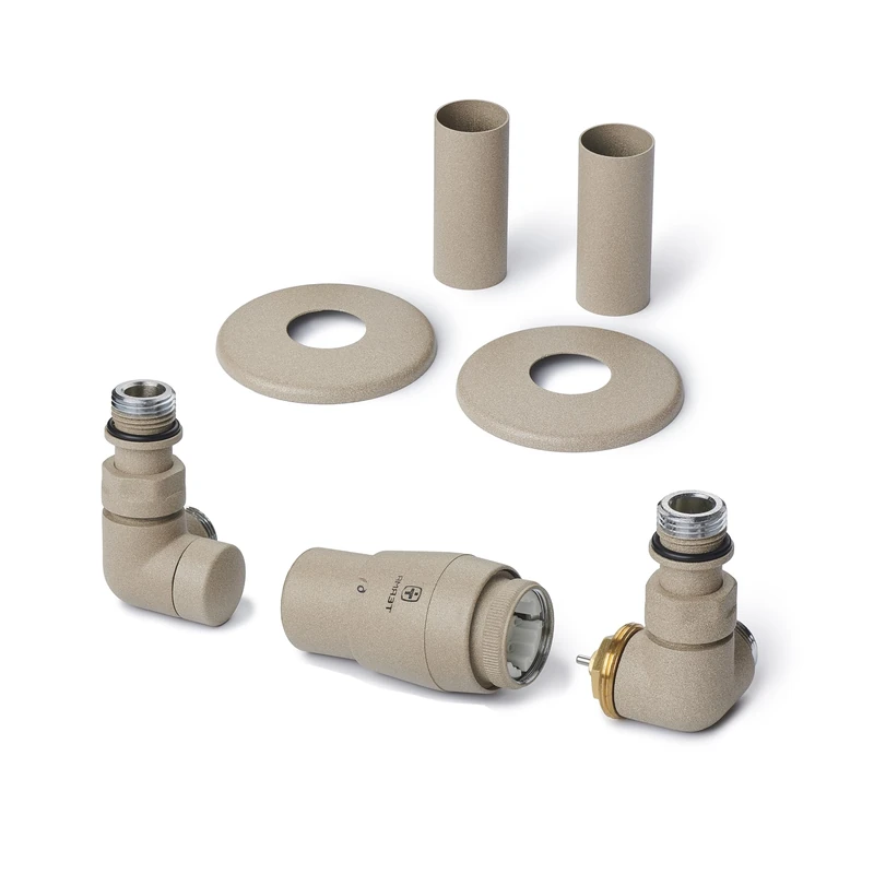 Terma Radiator Valves, Quartz Mocha