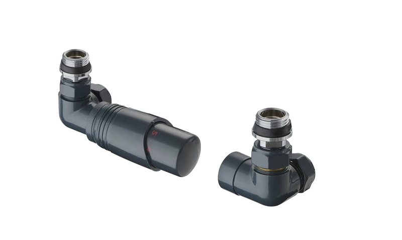 Terma Radiator Valves, Anthracite