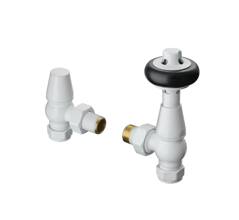 Terma Radiator Valves, White