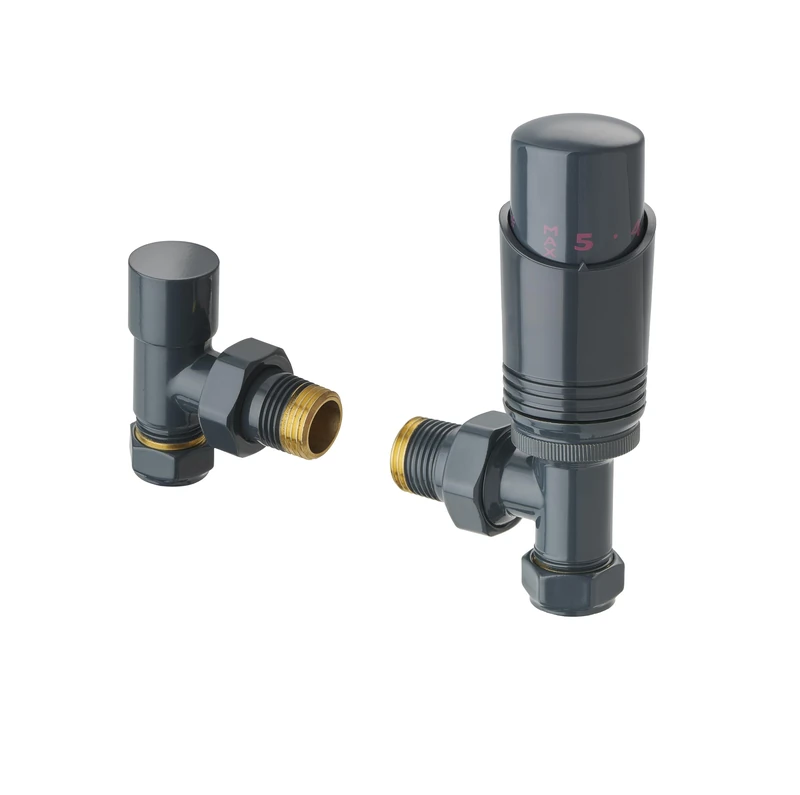 Terma Radiator Valves, Anthracite