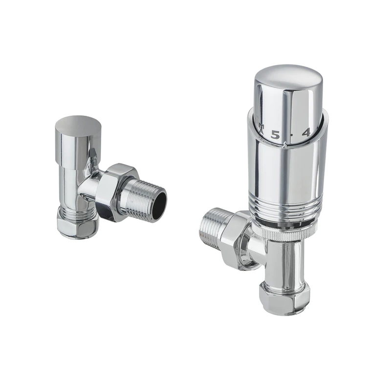 Terma Radiator Valves, Chrome