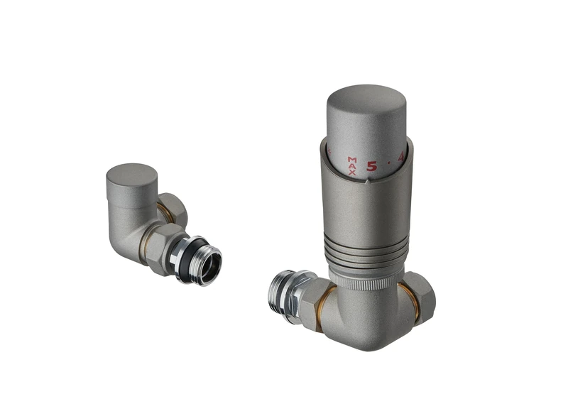 Terma Radiator Valves, Matt Grey