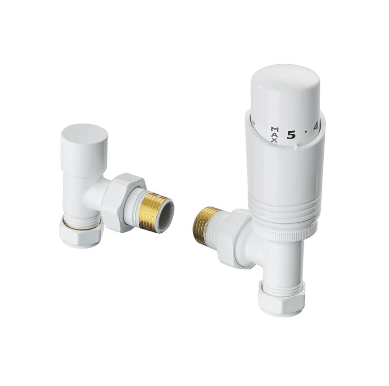 Terma Radiator Valves, White