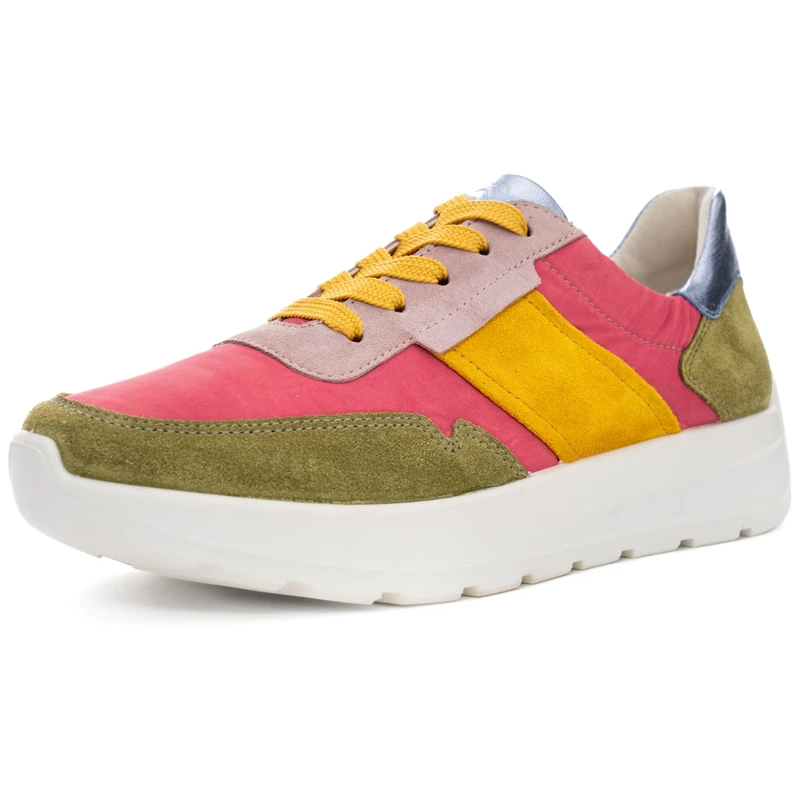 ARA Women's New York Trainers, Kiwi Candy Piggy Corn Sky, 39 EU Weit