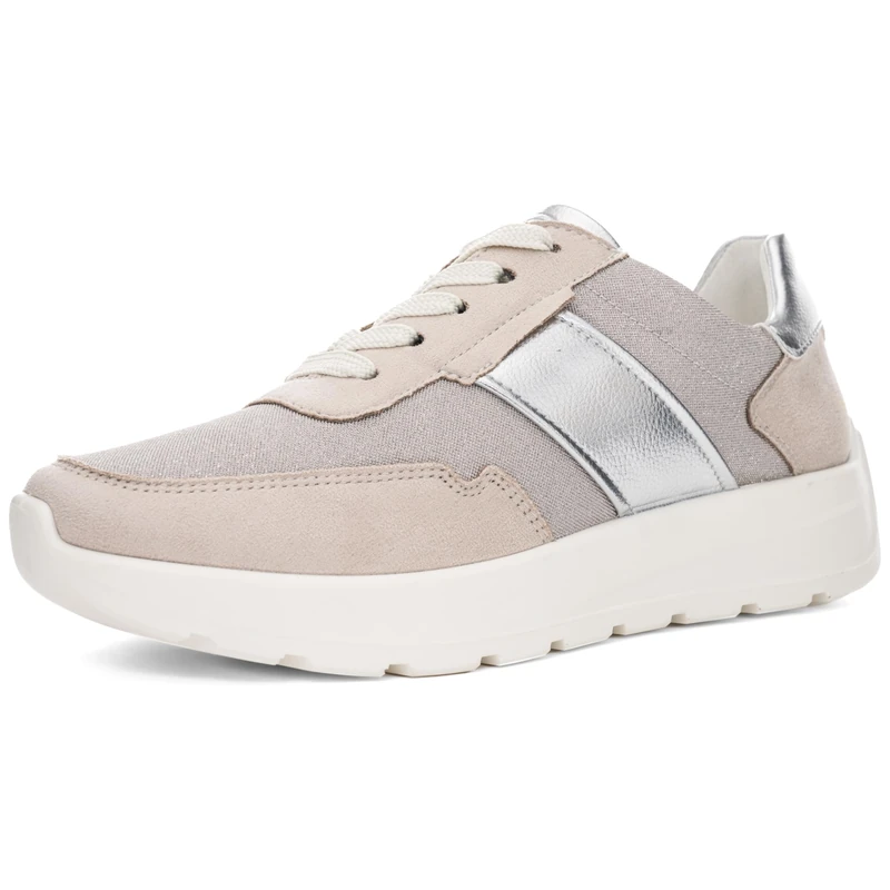 ARA Shoes Women's Low New York Trainers, Gray, 40 EU Weit