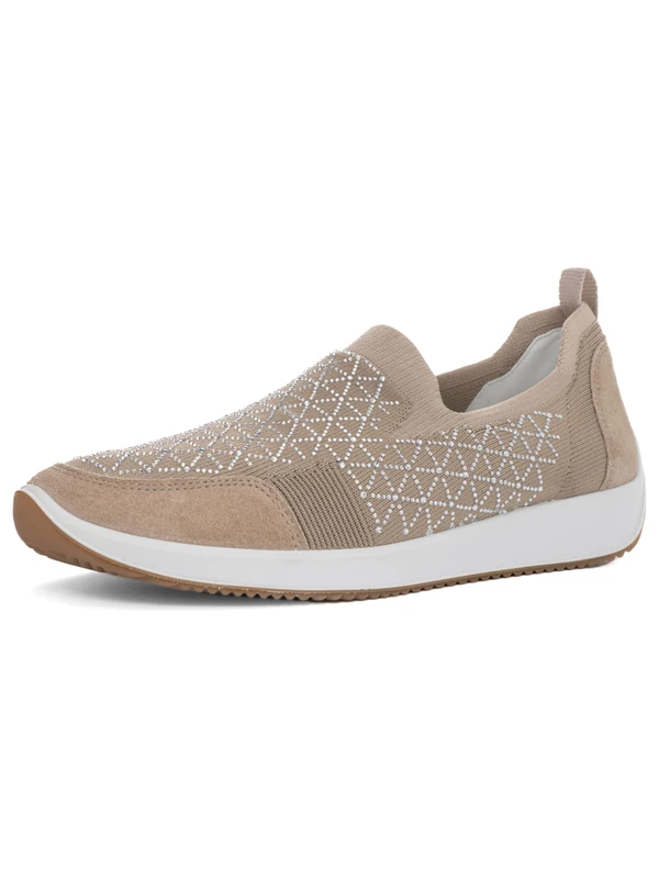 ARA Women Lissabon Loafer, Sand Silver Sand, 5-5.5 UK - Image 1