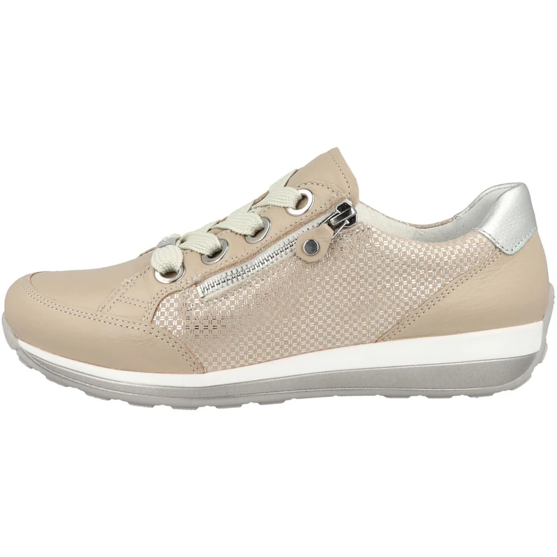 ARA Women's Osaka Trainers, Shell, Shell/Silver, 38 EU Wide, Shell Silver Silver, 6 UK
