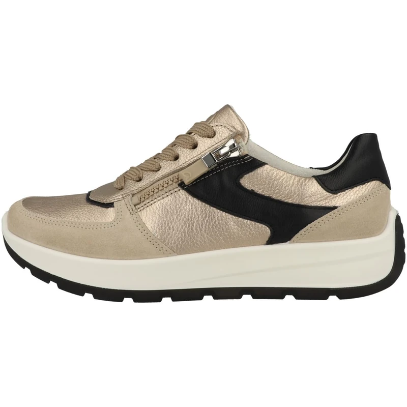 ARA Women's New York Trainers, Beige, 39 EU Weit
