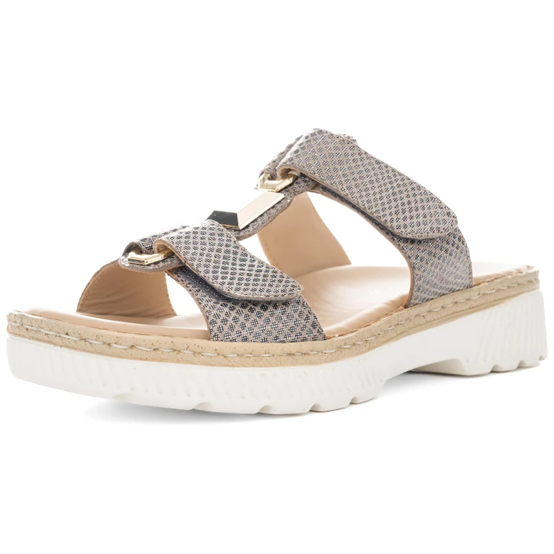 ARA Women's Capri Cashmere Mules, Cashmere, 5-5.5 UK