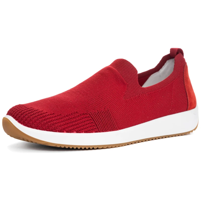 ARA Shoes Lisbon Women's Slippers, Red Flame, 6 UK