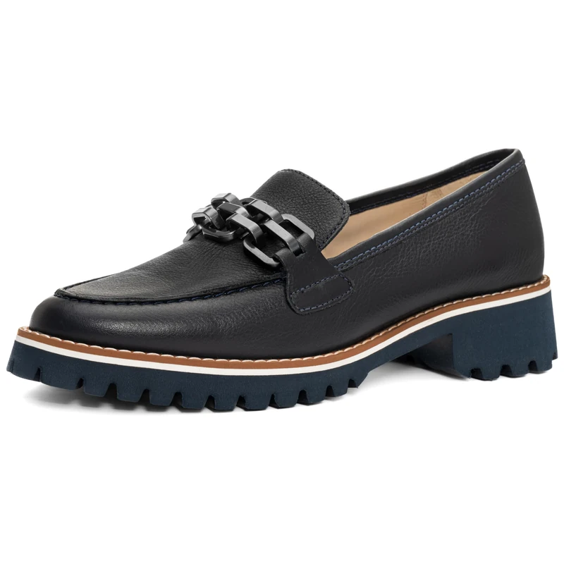 ARA Women's Kent Slippers, Blue, 37 EU Schmal